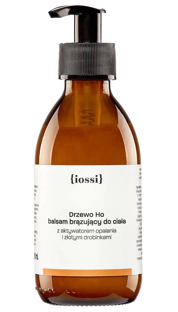 Iossi losion za tijelo s aktivatorom tamnjenja i zlatnim česticama Ho Tree 190 ml