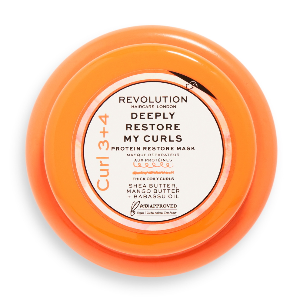 revolution hair Revolution Haircare Deeply Restore My Curls Protein Restore Mask Masque