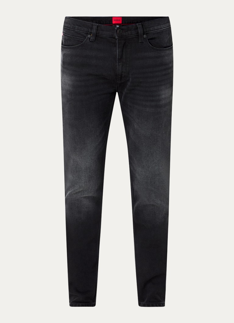 Blugi spălați HUGO BOSS 734 Slim-Fit