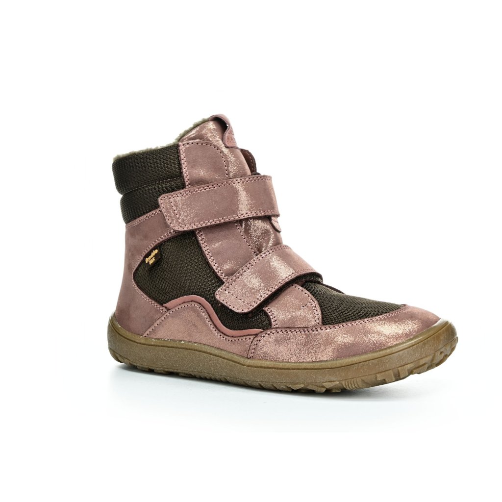 Froddo G3160233-9 Pink/Gold Winterbarfußschuhe