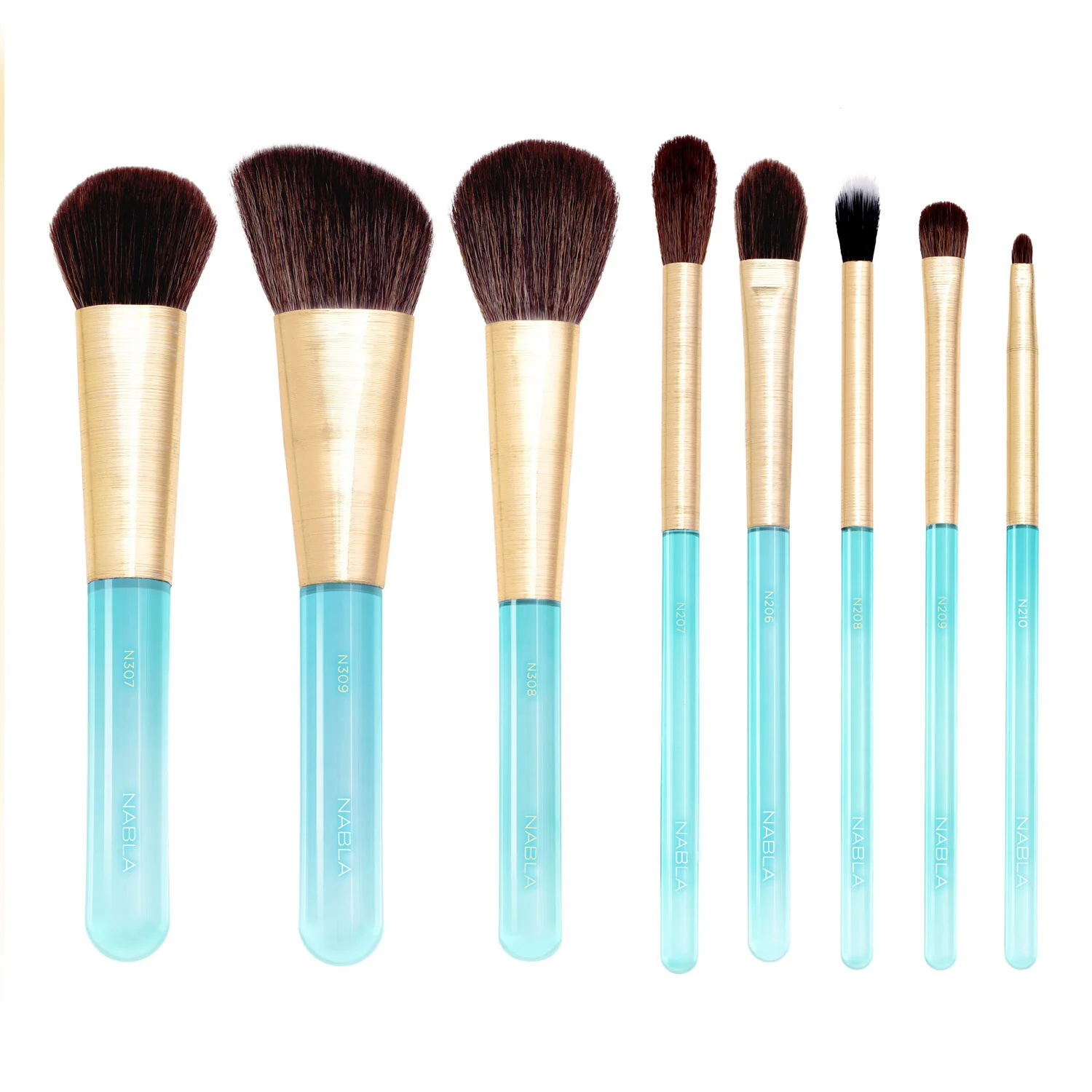 Aquamarine Essential set četkica - Čistači četkica, Četke