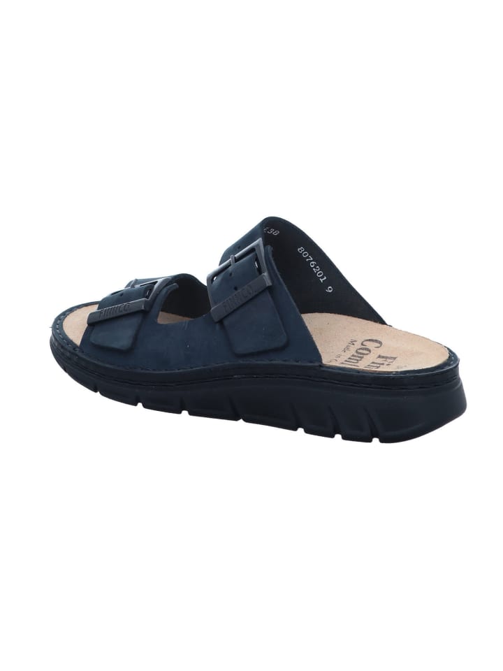 Finn Comfort Pantolette in blau günstig kaufen