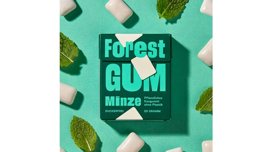 Forest Gum Kaugummi Minze 20 g