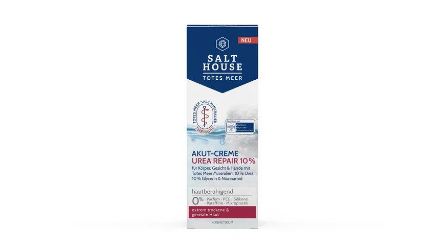 SALTHOUSE Totes Meer Therapie Akut-Creme Urea Repair 10% 100 ml