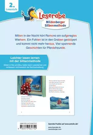 Leserabe mit Mildenberger Silbenmethode: Pferdegeschichten