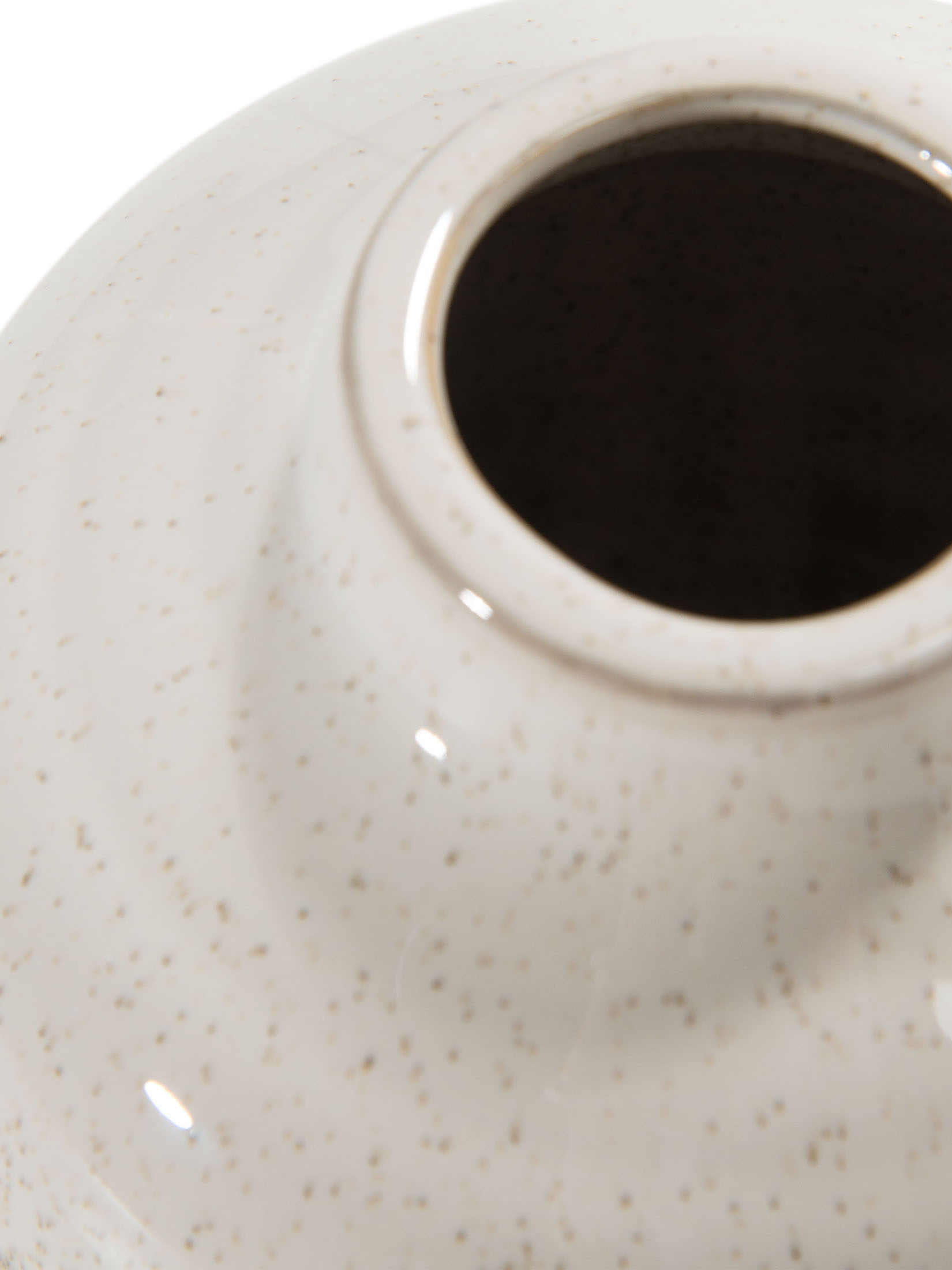 Stoney Vase, Beige