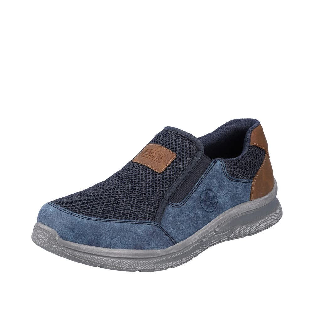 RIEKER Komfort Slipper grün FSK Herren Halbschuhe