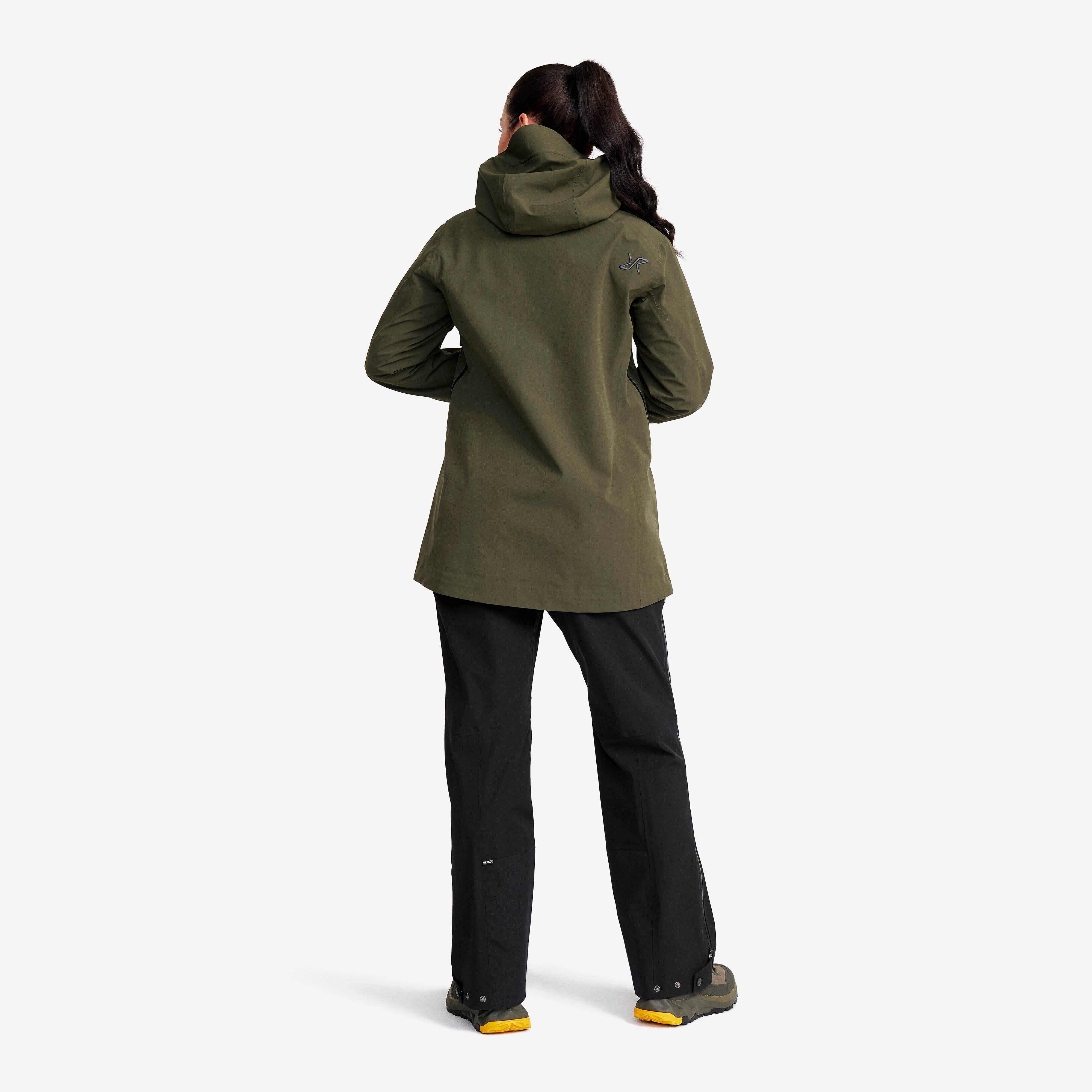 Cyclone Long 3L Jacket Femme Forest Night