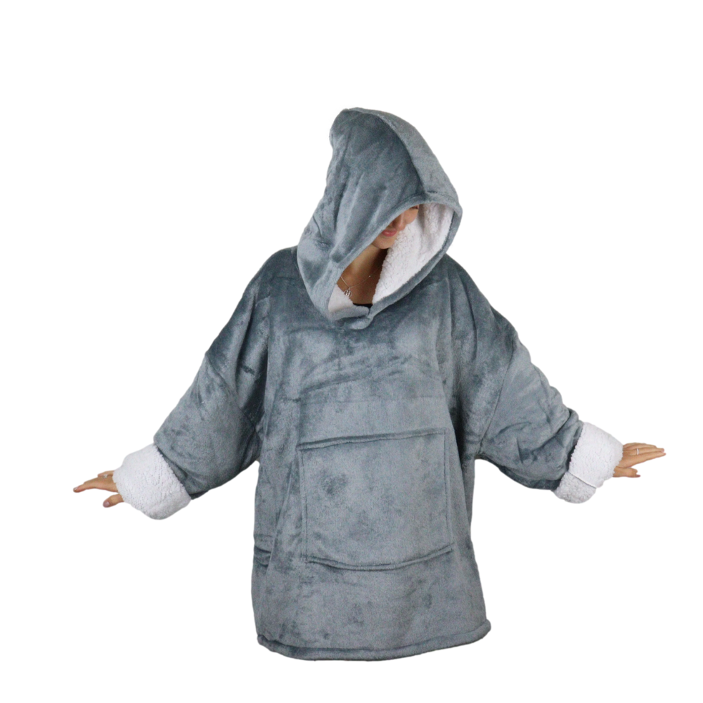 Orange85 Hoodie-Decke mit Ärmeln