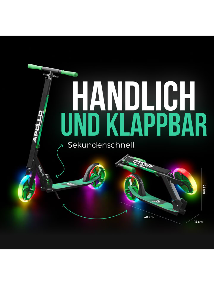 Apollo Cityroller LED Scooter 