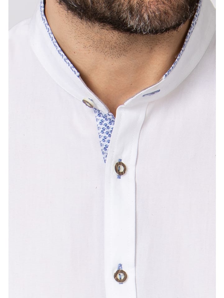Stockerpoint Stockerpoint Trachtenhemd Raffa in weiss-blau günstig kaufen