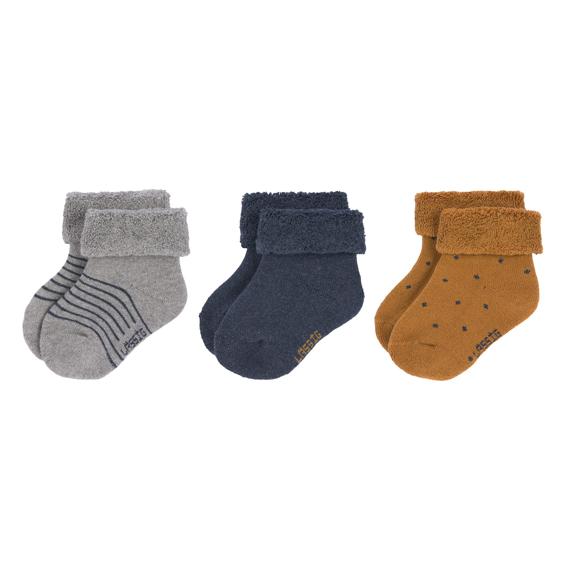 Babysocken (3er-Set), Blau