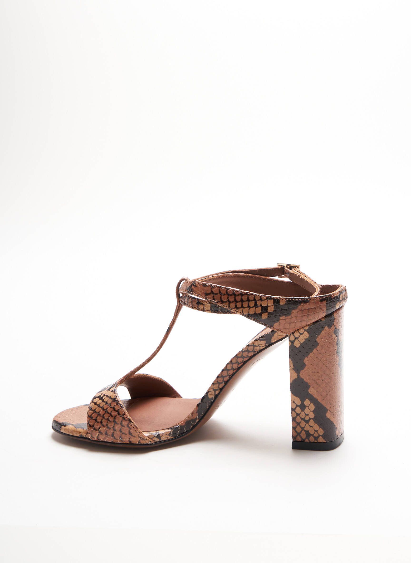 L Autre Chose Sandales Nu Pieds Femme couleur beige