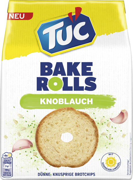 Tuc Bake Rolls Knoblauch