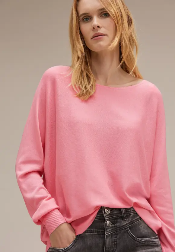 Street One Pullover in Unifarbe