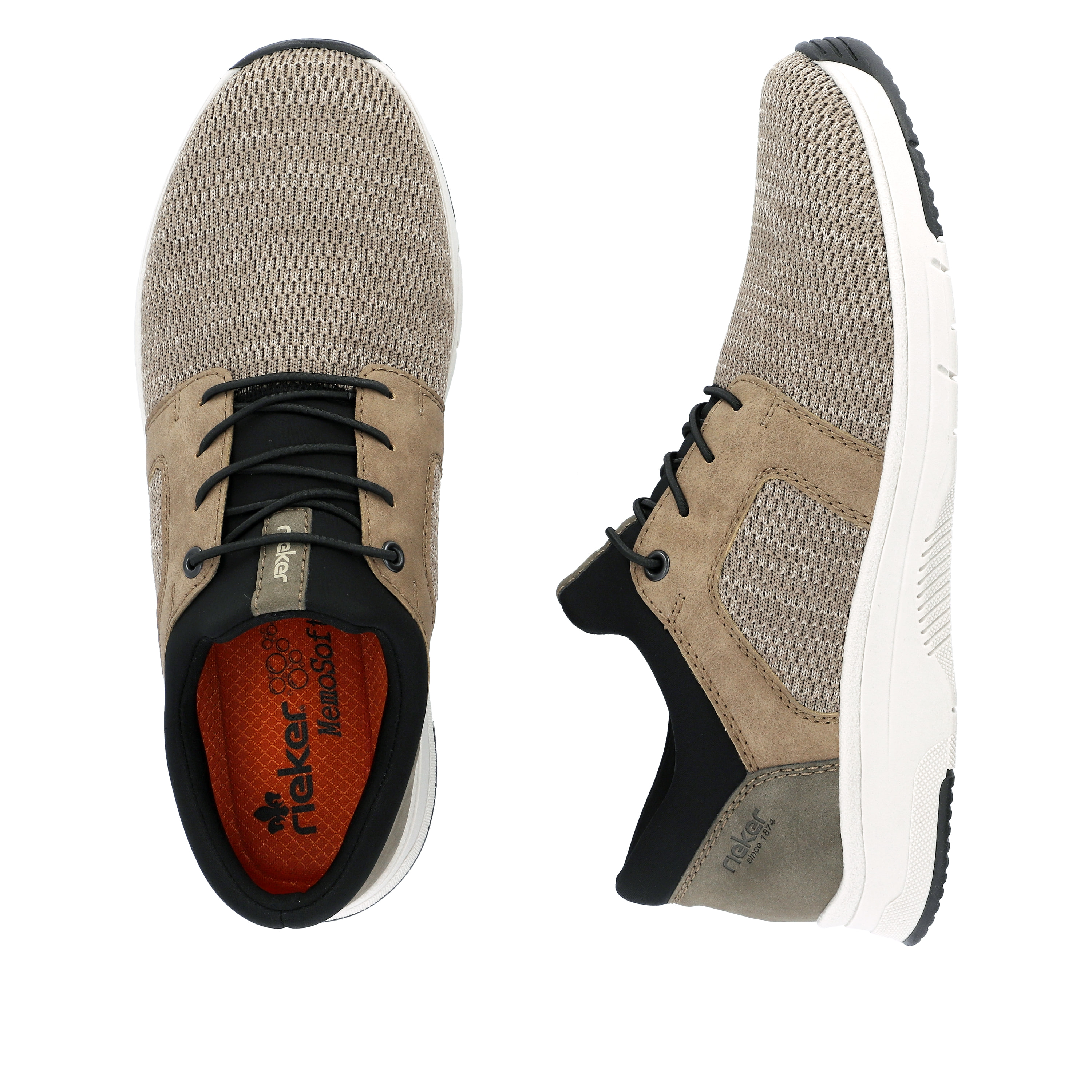 Rieker Herren Slipper hellbeige