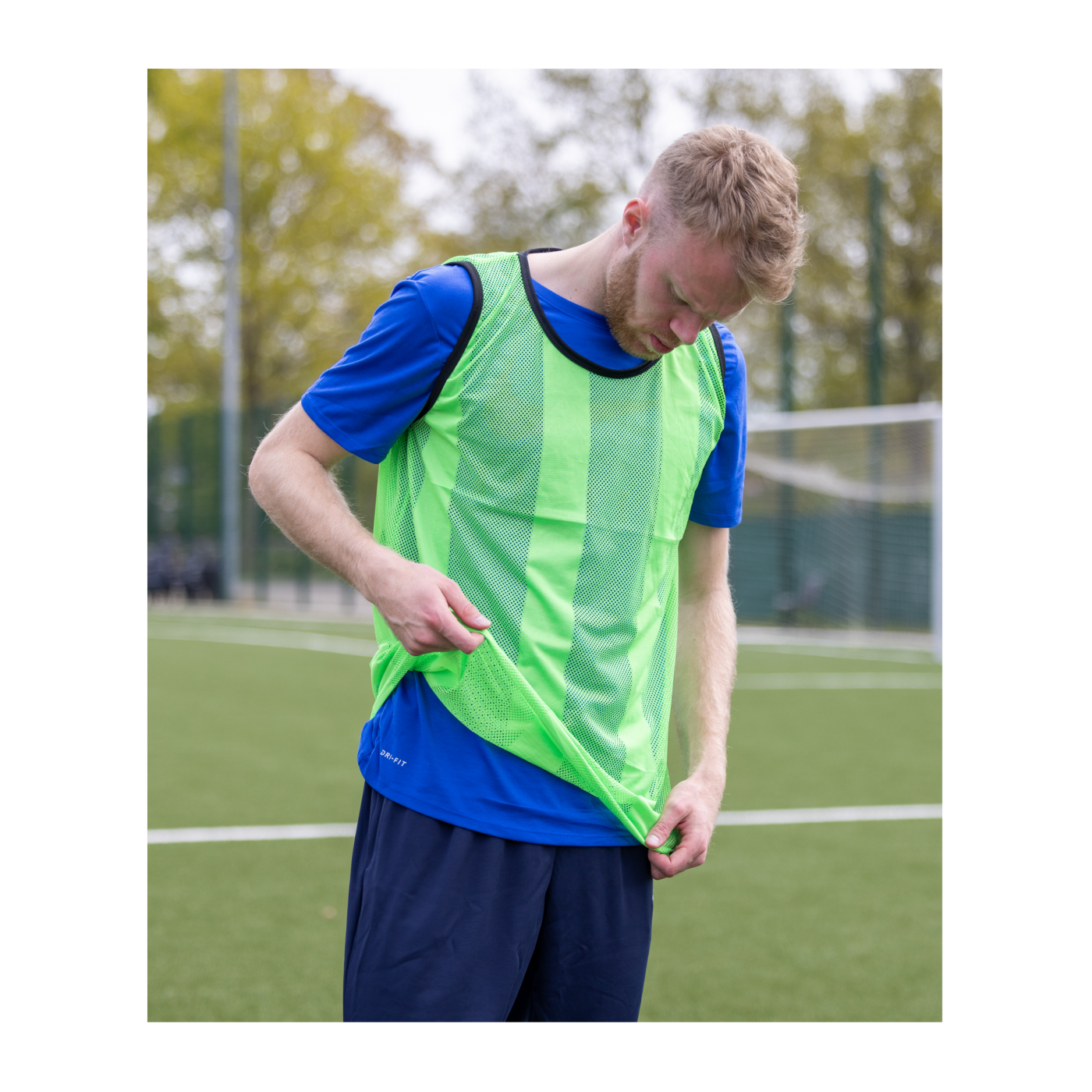 Cawila Trainingsleibchen UNI 3er Set Pink | Leibchen Fußball