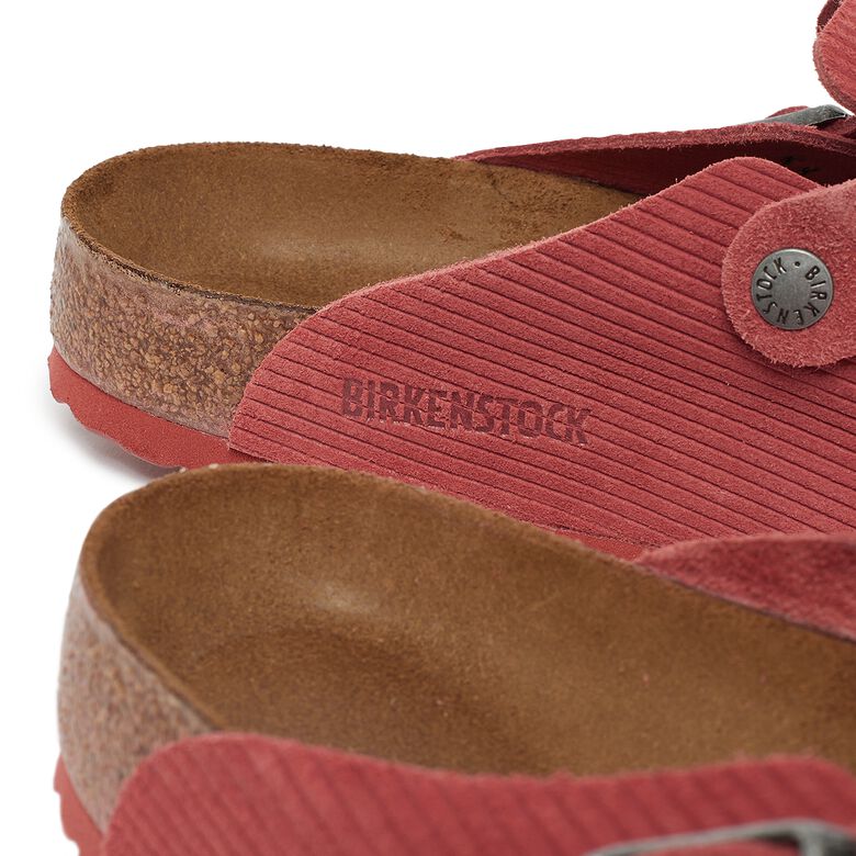 Birkenstock Boston VL Corduroy sienna red