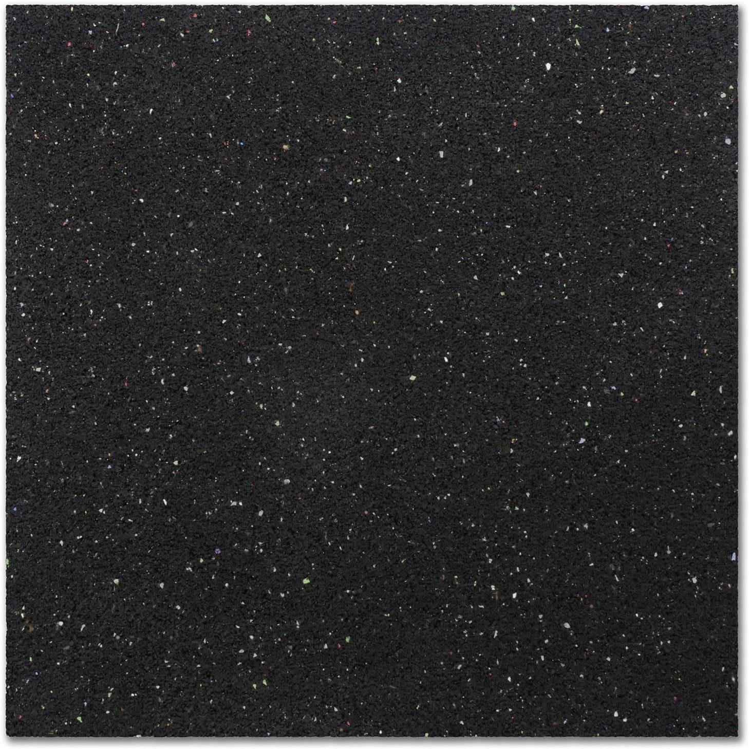 Kubus Bodenmatte Premium Antivibrationsmatte, 60 x 60 cm, Made in Germany
