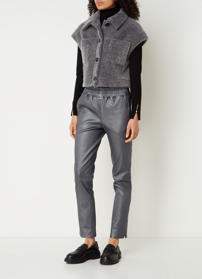STUDIO AR by Arma Plume sleeveless jacket in wool blend