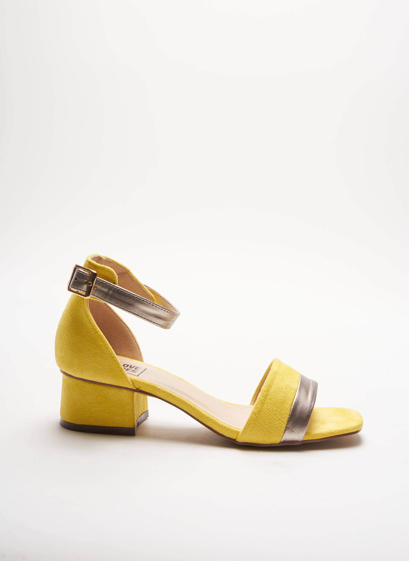 I Love Shoes Sandales Nu Pieds Femme couleur jaune