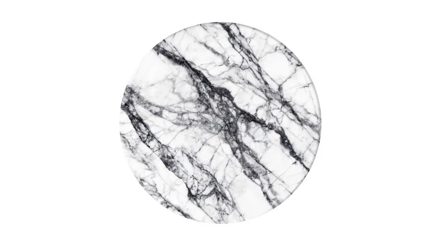 PopGrip - ausziehbarer Handy-Griff Handyhalter -  Basic White Stone Marble