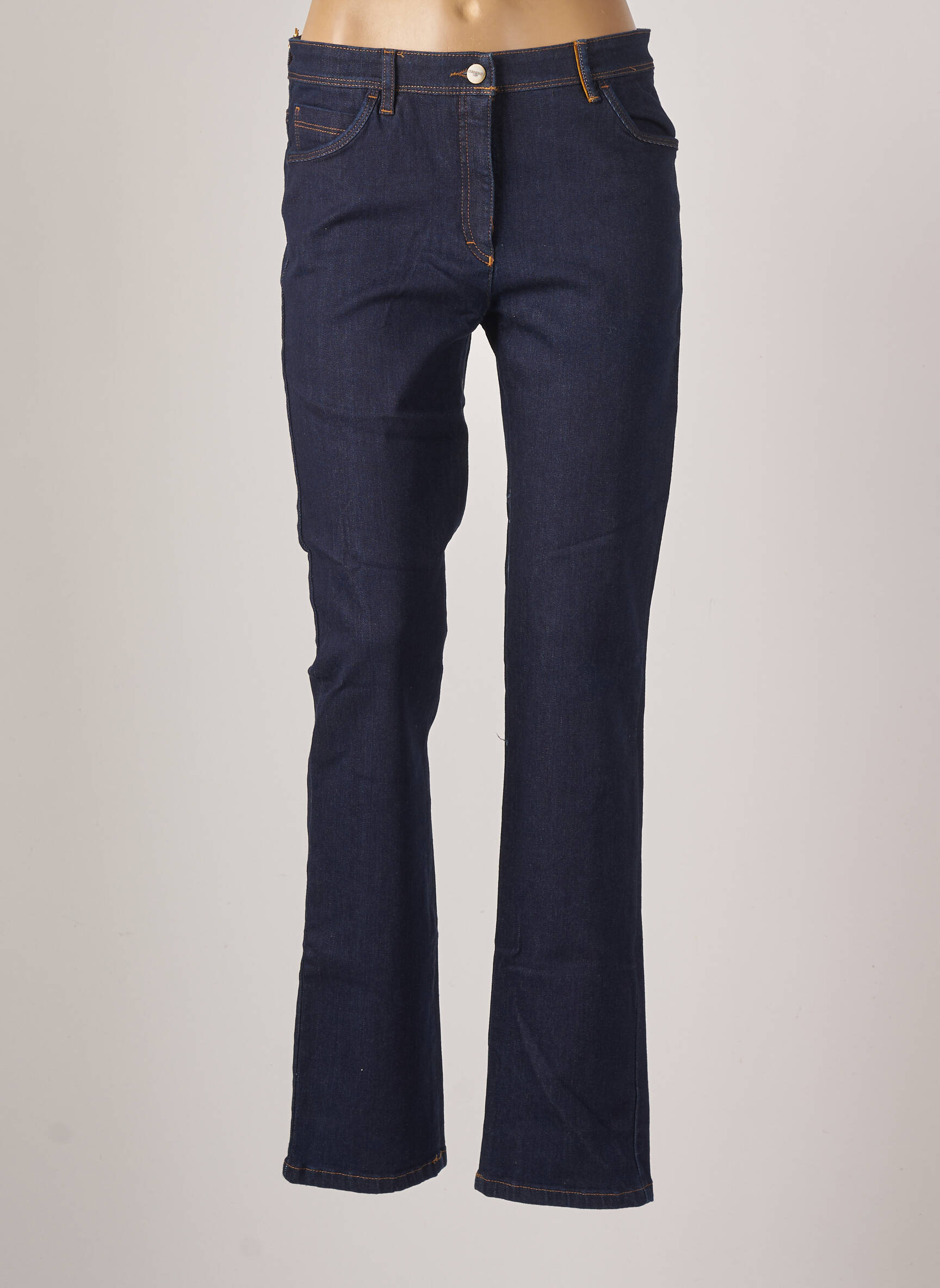 Couturist Jeans Bootcut Femme couleur bleu