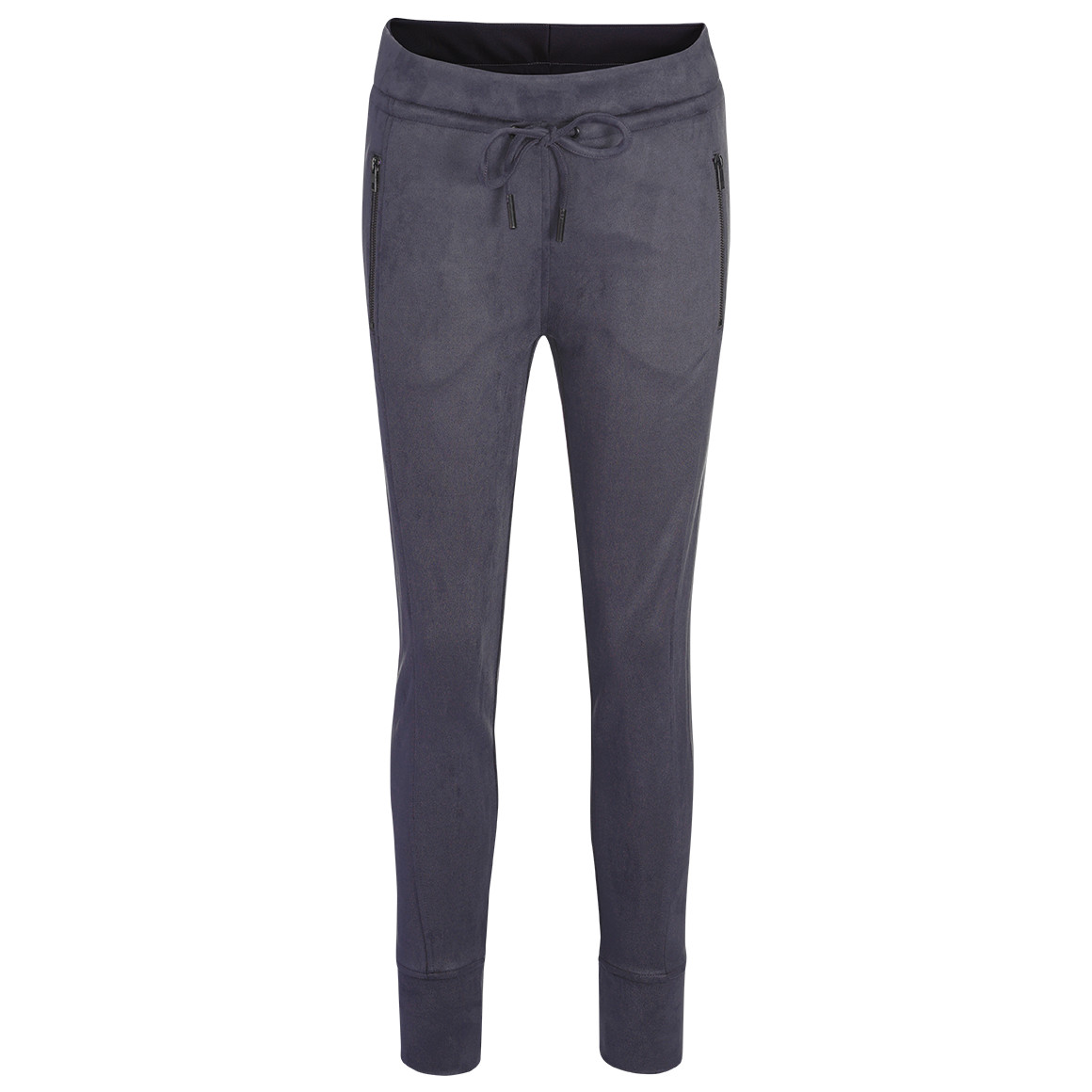 Damen Jogpants in Veloursoptik