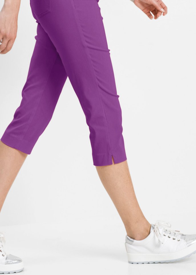Stretchcapri mit Schlupfbund
