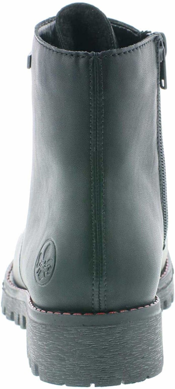 RIEKER Schnür-Stiefeletten schwarz