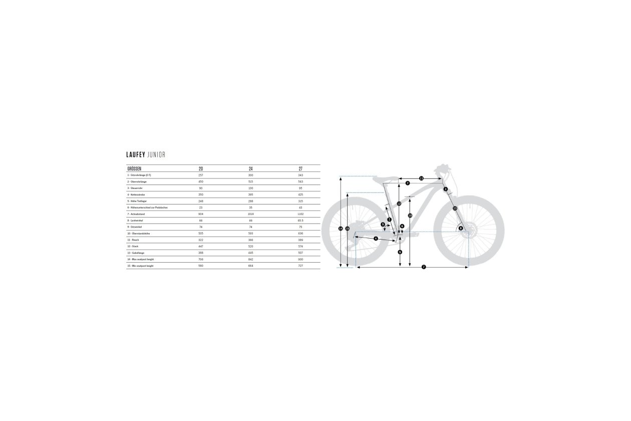 Orbea Laufey 24 H30 - 2022 - 24 Zoll - Diamant