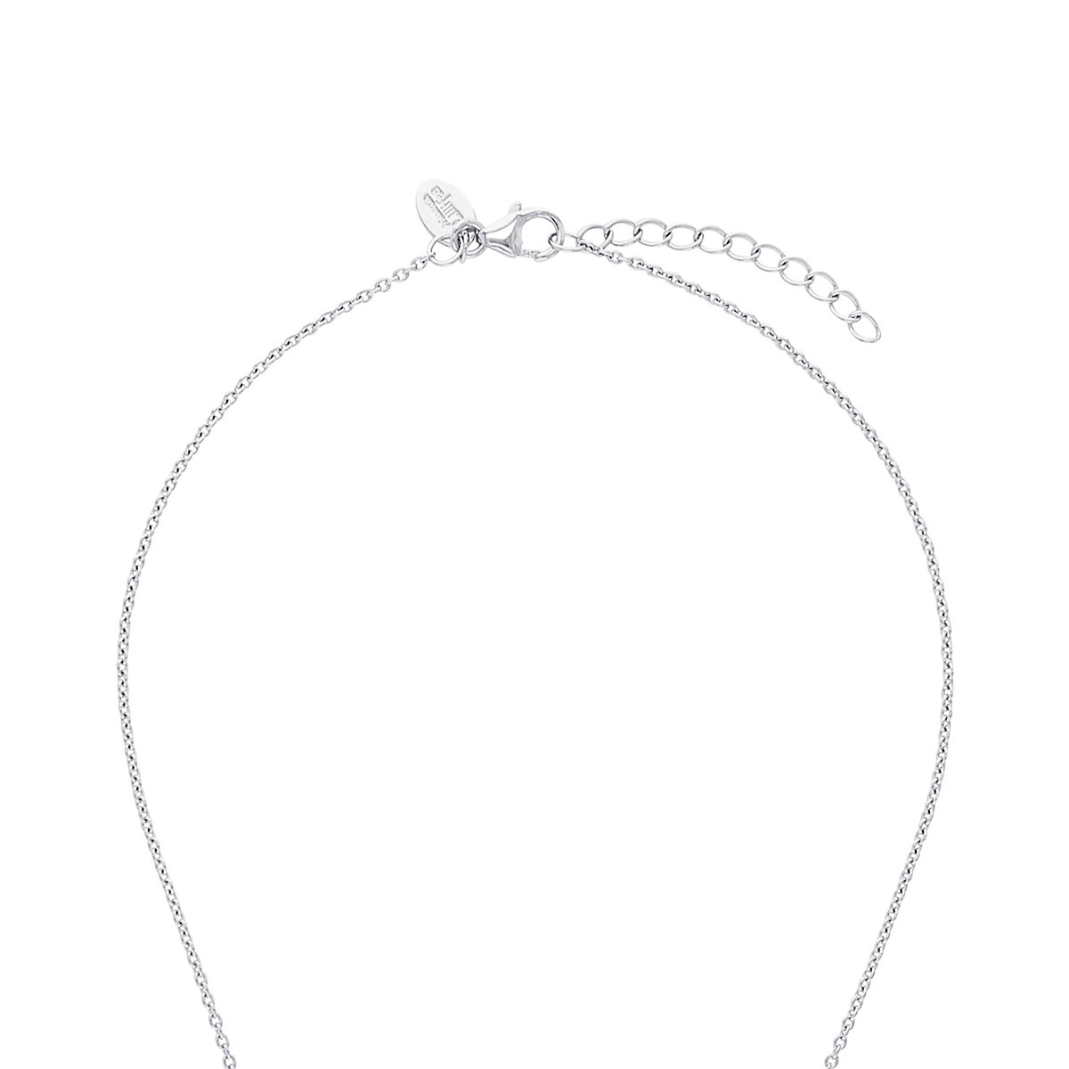 Kette mit Anhänger für Mädchen, 925 Sterling Silber, Zirkonia synth. | Schneeflocke Halsketten für Mädchen