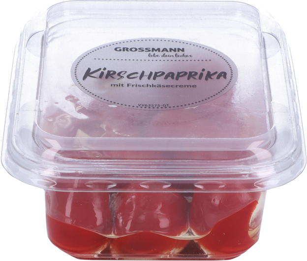 Grossmann Kirschpaprika mit Frischkäse