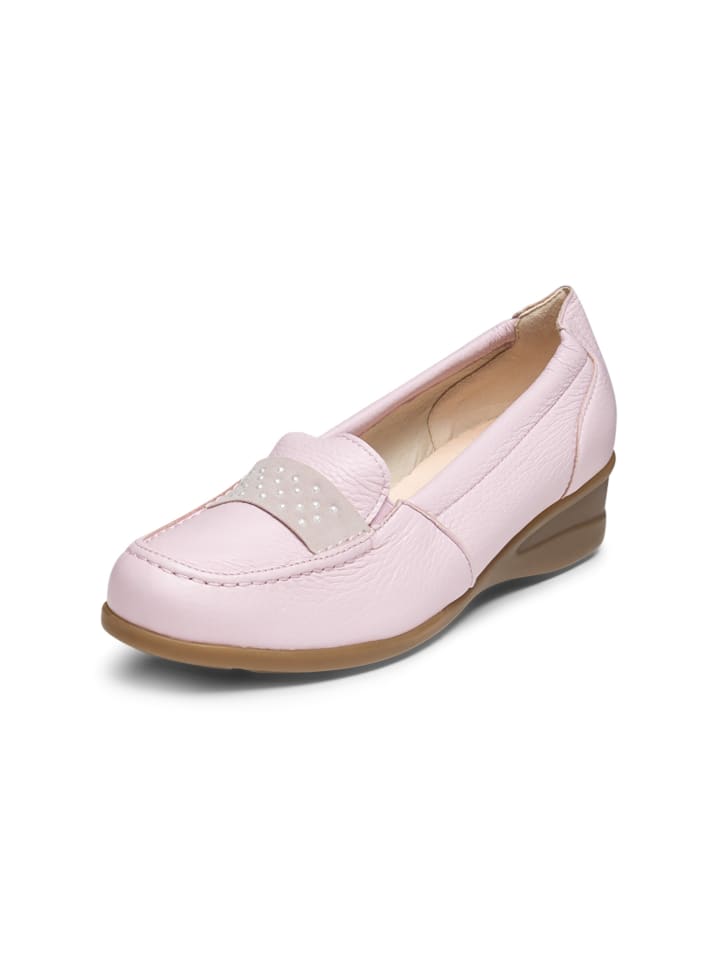 VITAFORM Hirschleder Slipper in puder günstig kaufen