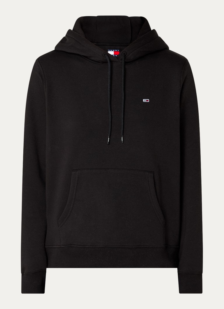 Mikina s kapucí Tommy Hilfiger s klokaní kapsou a logem