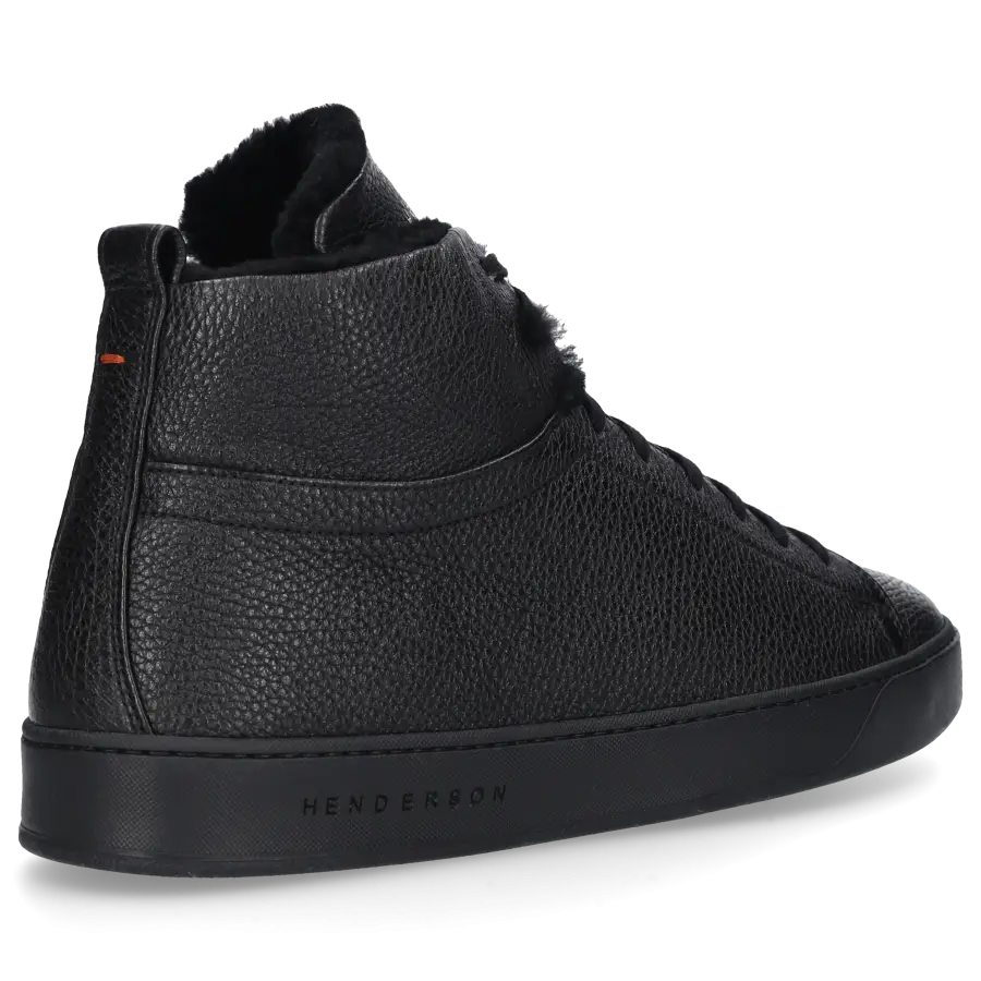 Henderson - Sneaker high IGOR Kalbsleder - schwarz