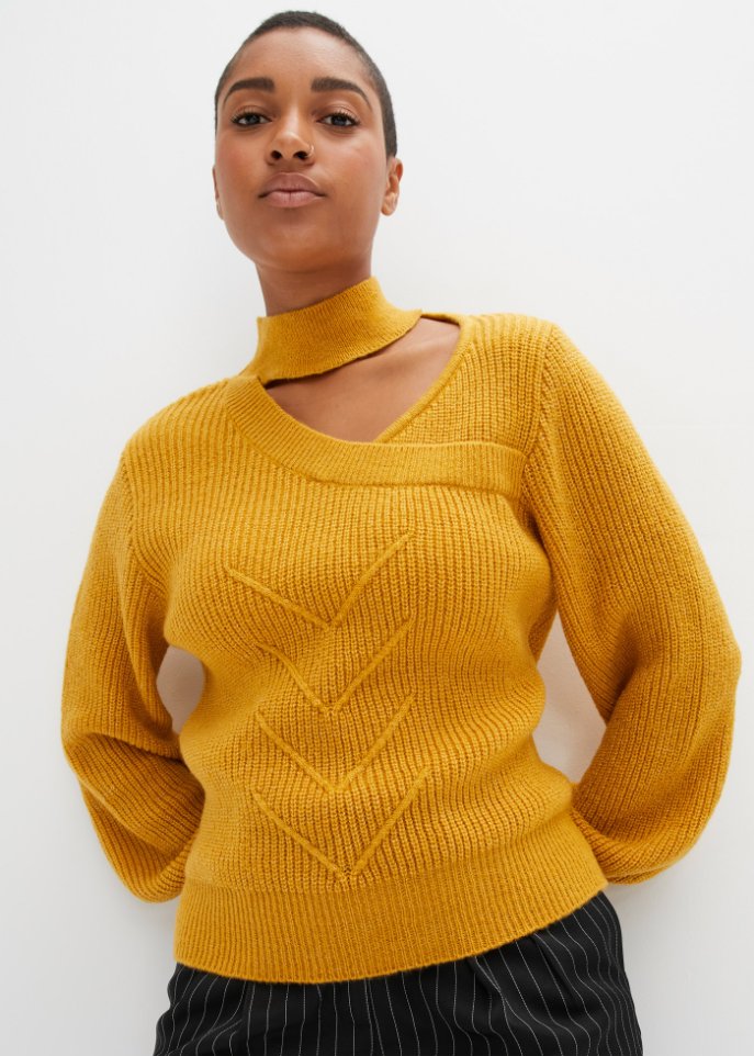 Pullover mit Cut-Out