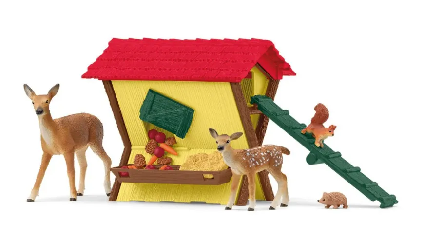 Schleich 42658 - Farm World - Fütterung der Waldtiere