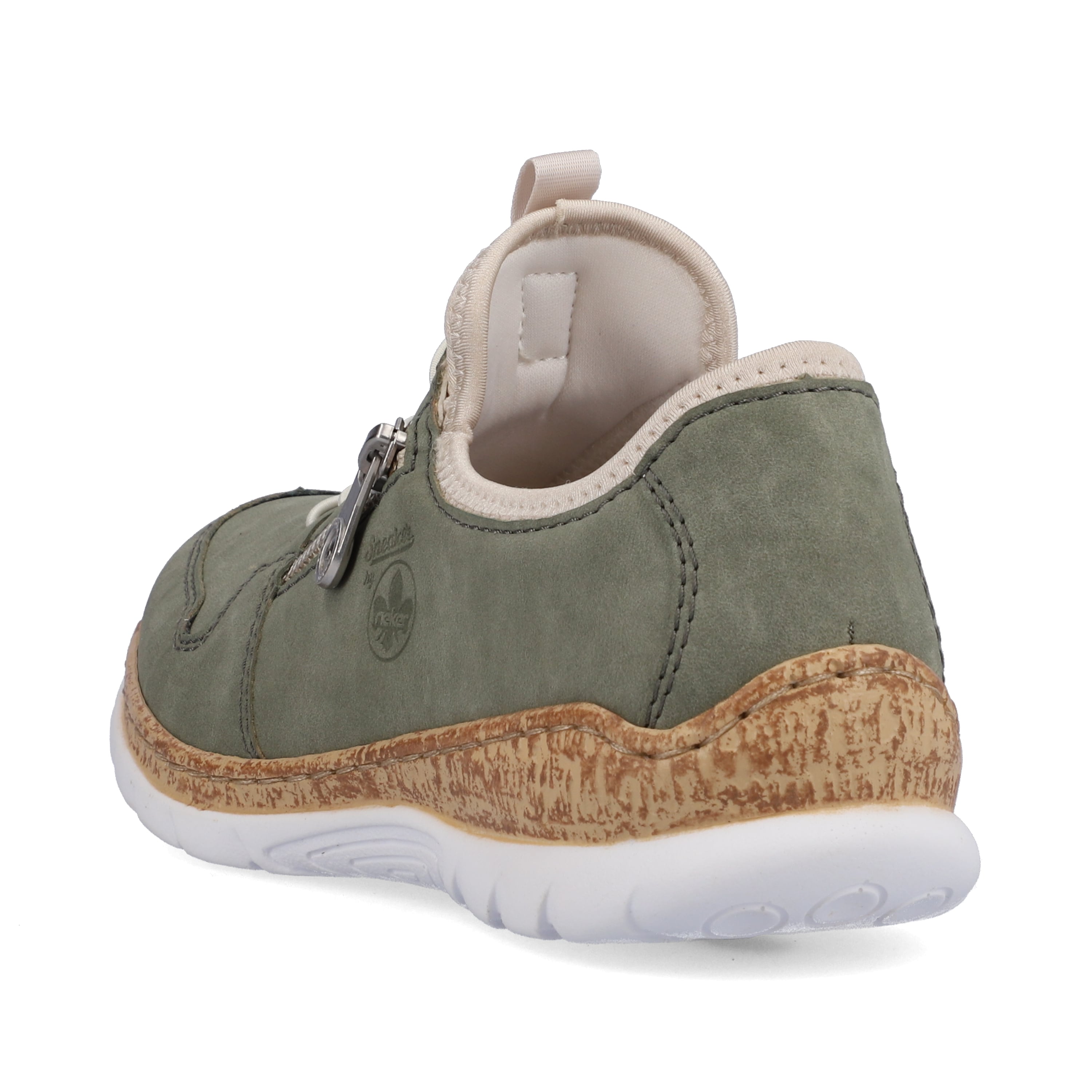 Rieker Damen Slipper mintgrün