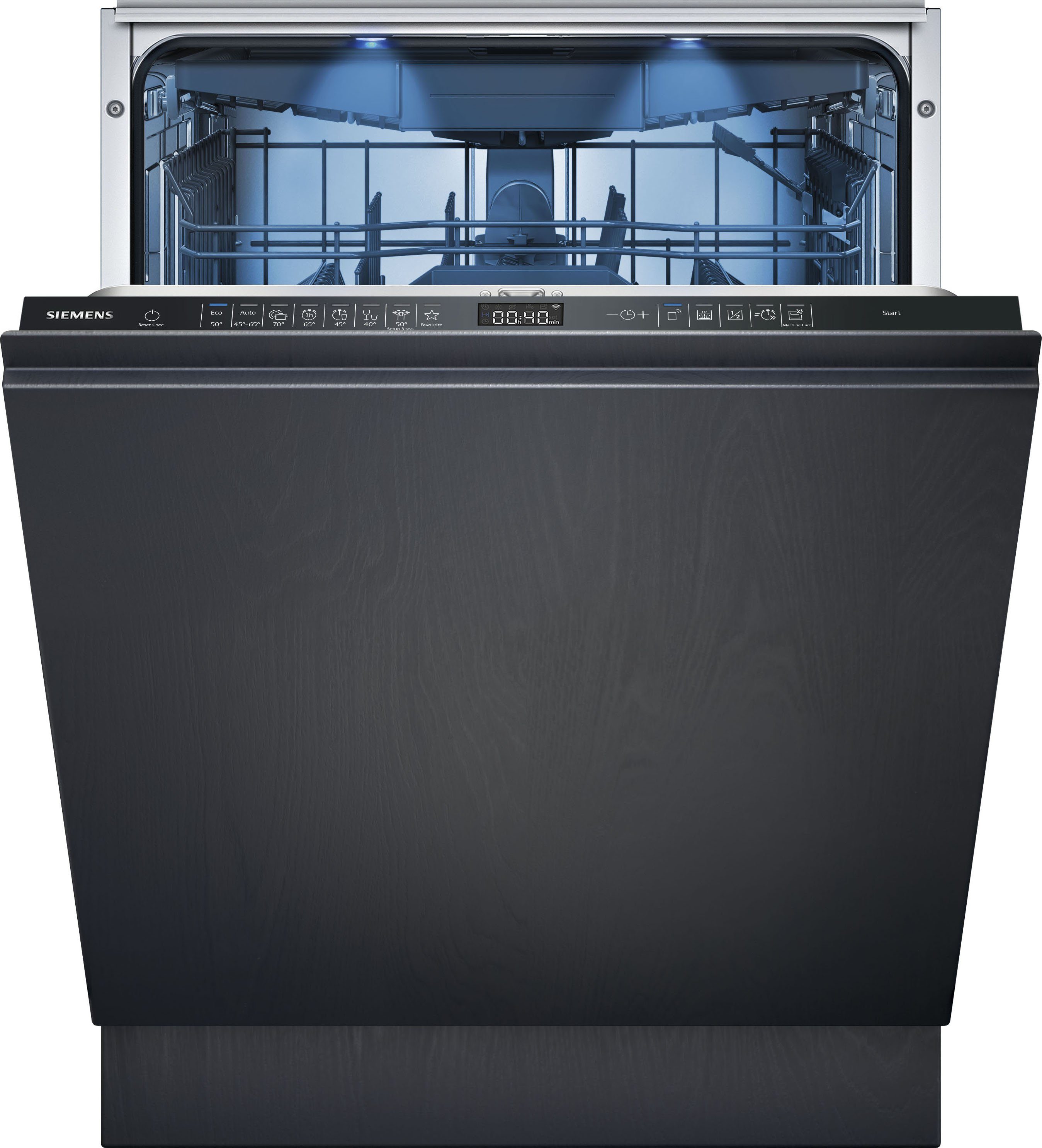 SIEMENS vollintegrierbarer Geschirrspüler iQ500, SN65EX07CE, 14 Maßgedecke