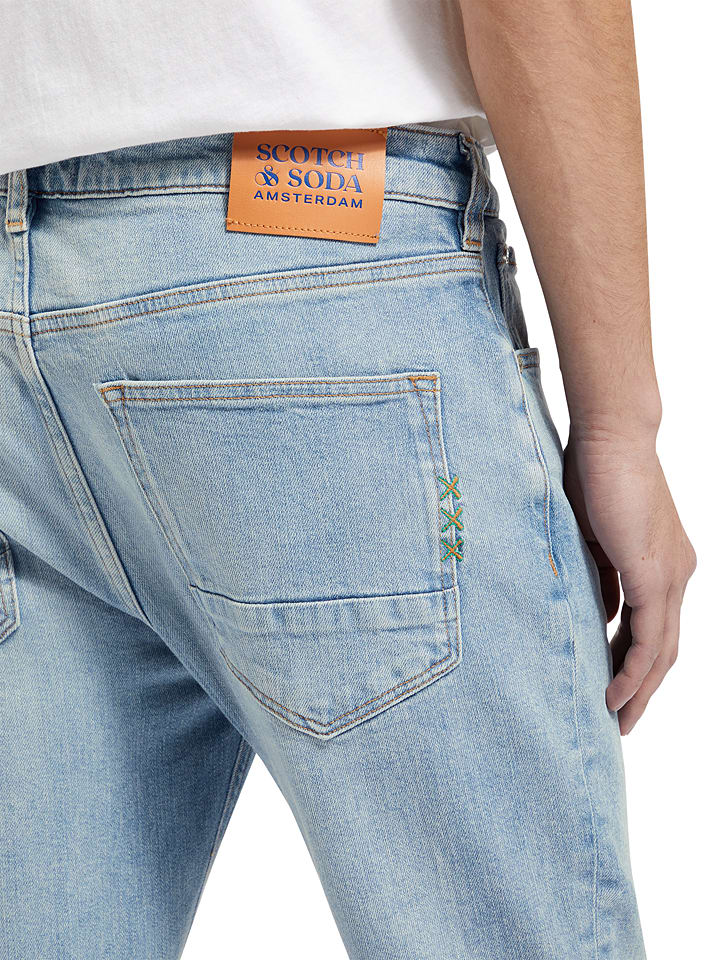 Scotch & Soda Jeans - Skinny fit - in Hellblau günstig kaufen