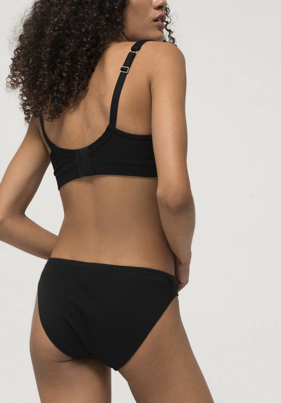 Slip low cut im 2er-Set aus reiner Bio-Baumwolle