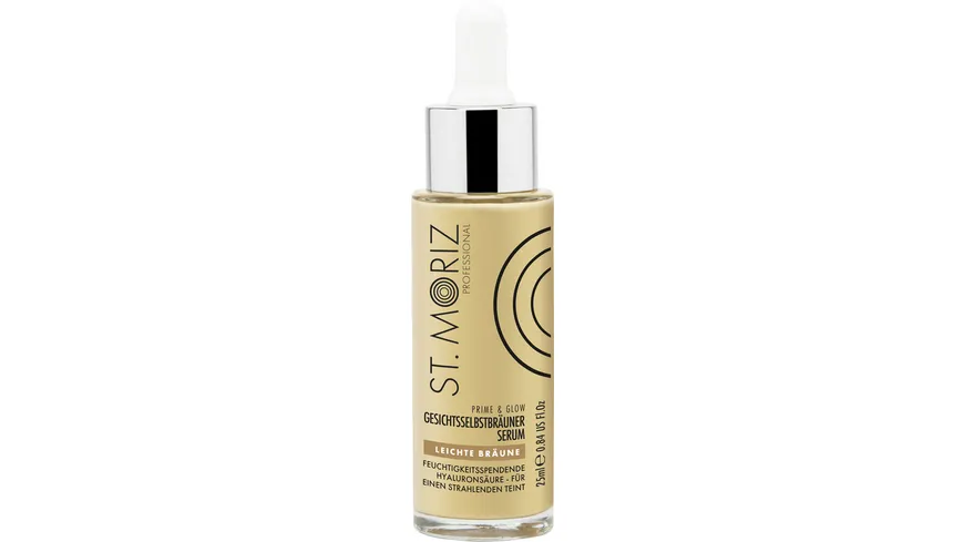 St. Moriz Prime & Glow Gesichtsselbstbräuner Serum 25 ml