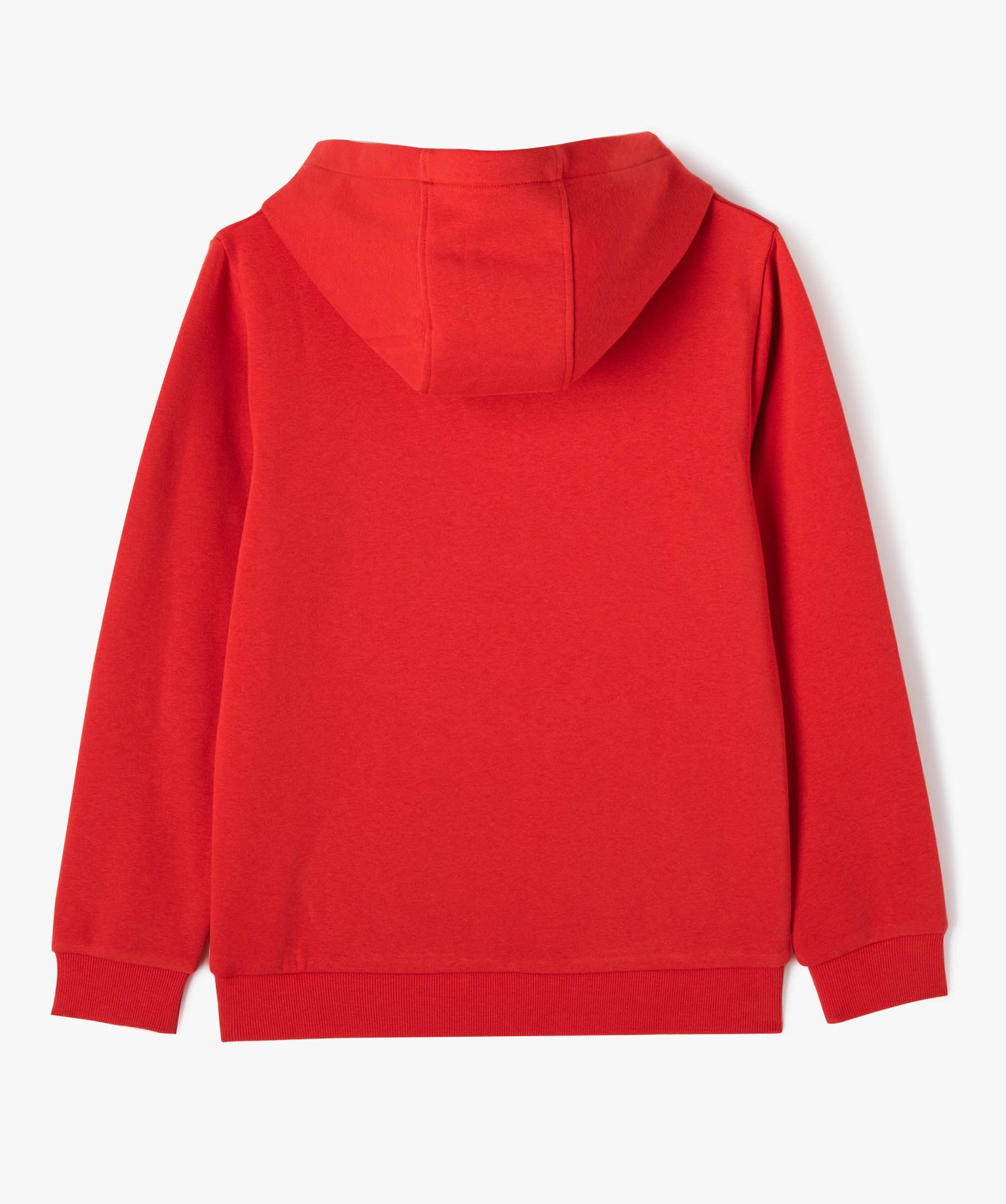 Sweat à capuche imprimé Garçon rouge | GEMO