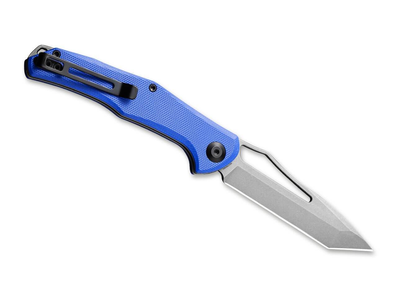 Fracture G10 Tanto Blue