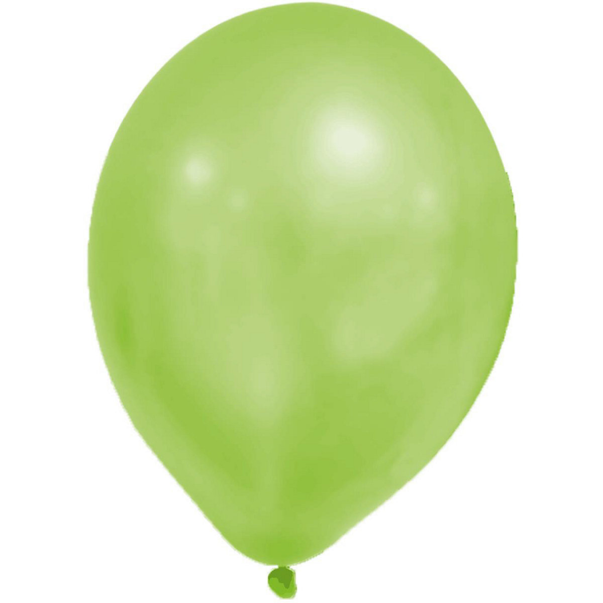 Luftballons Metallic Grün, 8 Stück