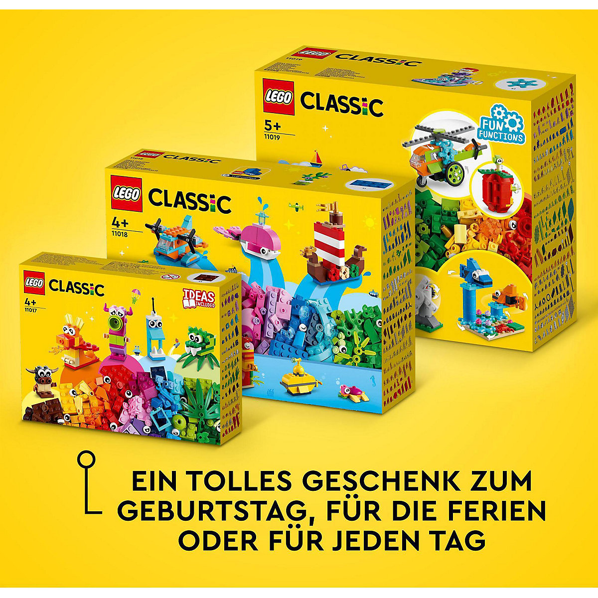 LEGO® Classic 11018 Kreativer Meeresspaß