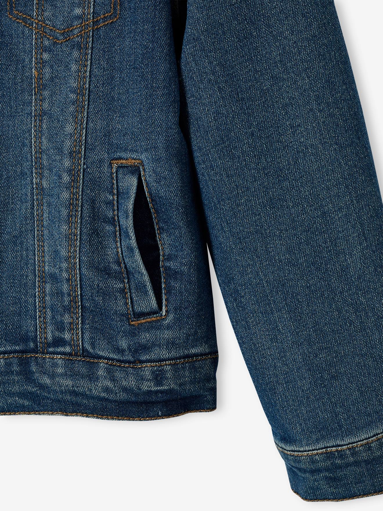 Veste en jean fille stone