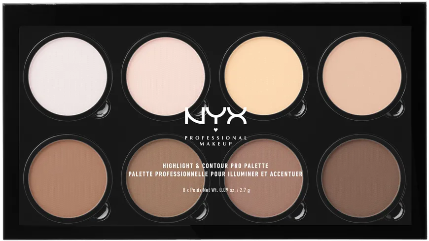 NYX PROFESSIONAL MAKEUP Makeup Highlight & Contour Pro Palette 21.6 g keine Angabe