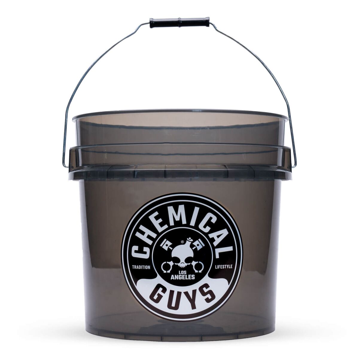 Chemical Guys 4,5-Gallonen-Wascheimer Smoking Black mit Logo